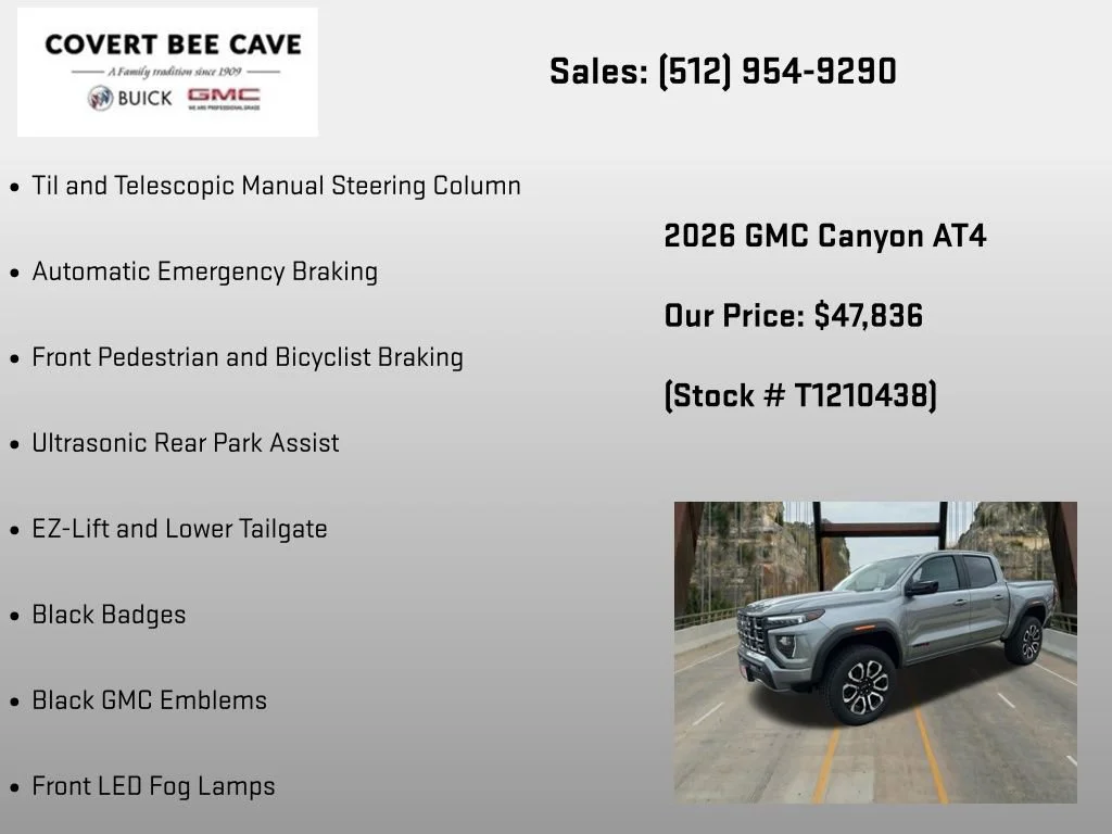 New 2026 Sterling Metallic GMC AT4 image 30