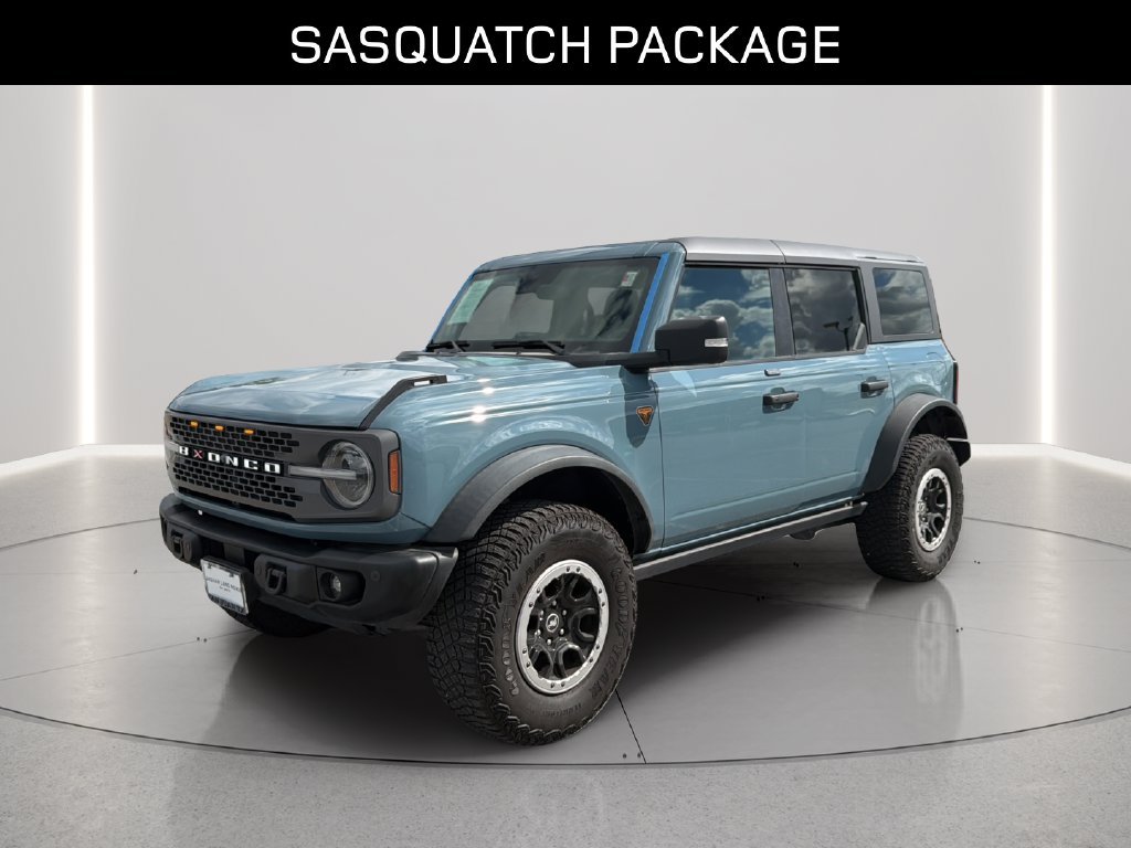 Used 2023 Blue Ford Badlands image 1