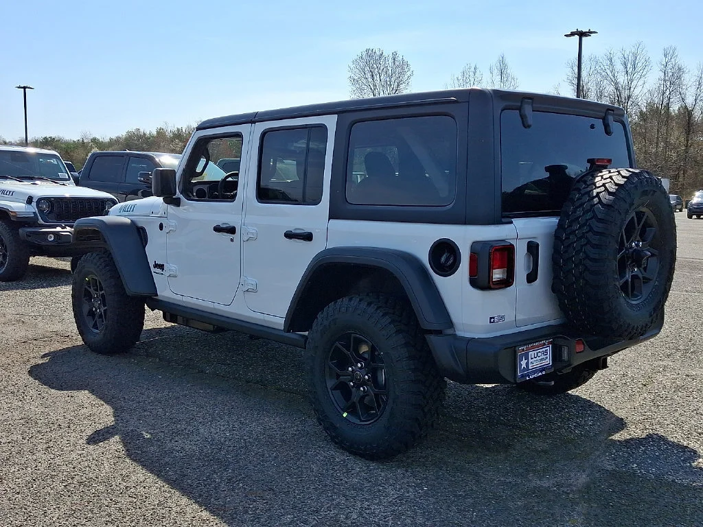 New 2026 Bright White Clear-Coat Exterior Paint Jeep Willys image 6