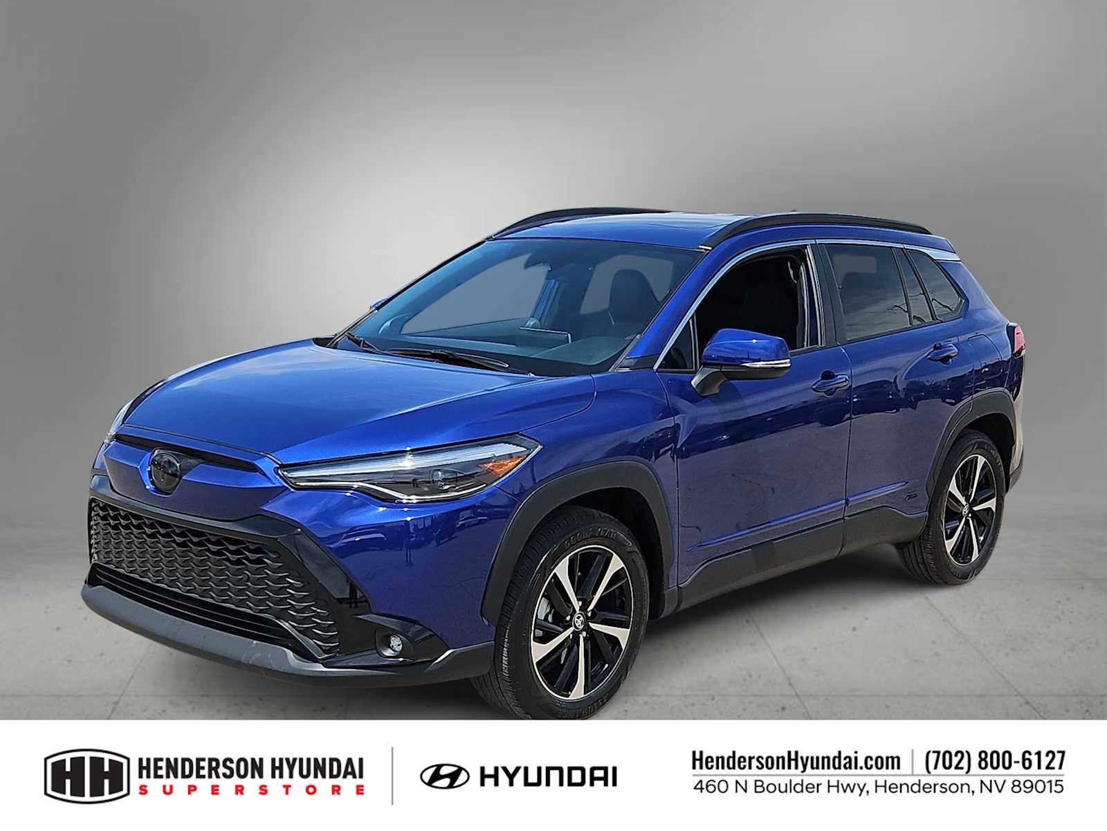 Used 2023 Blue Crush Metallic Toyota Hybrid XSE image 4