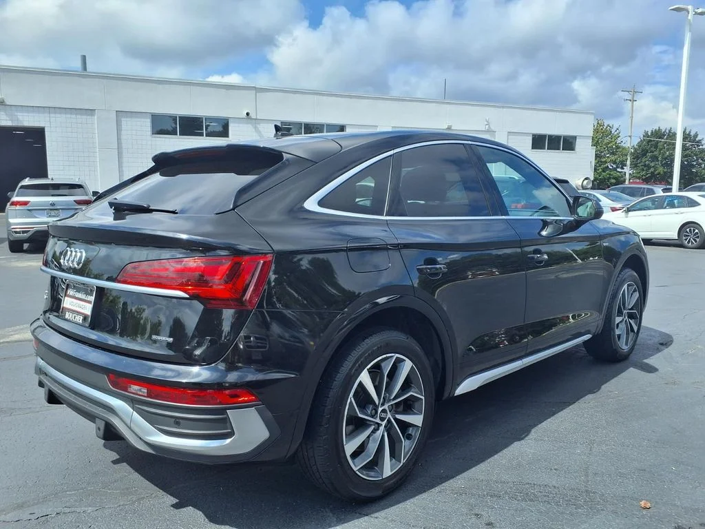 Used 2022 Black Audi 45 S line Premium image 2
