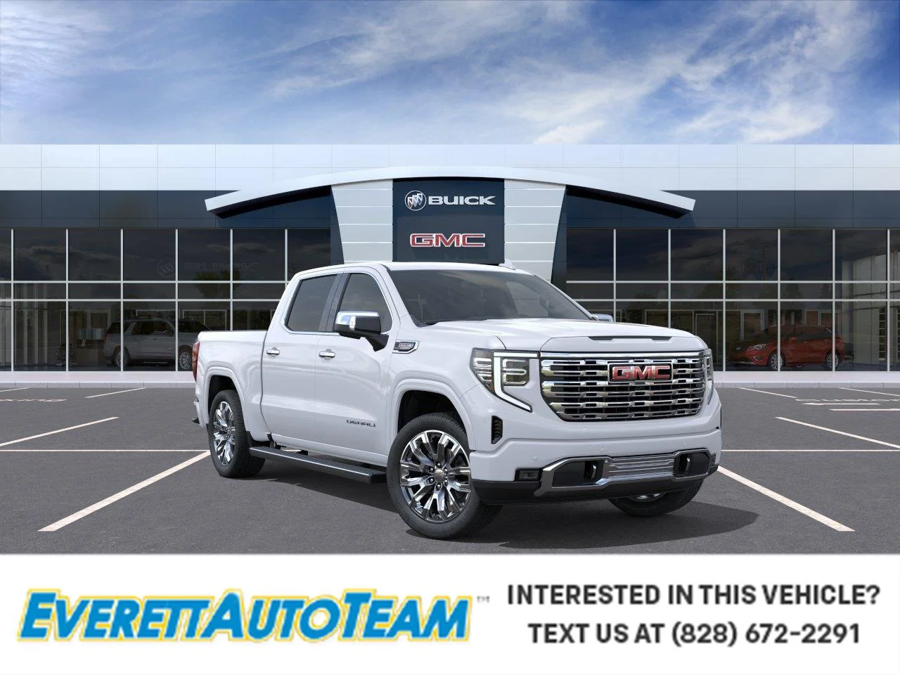 New 2026 Glacier White Tricoat GMC Denali image 1