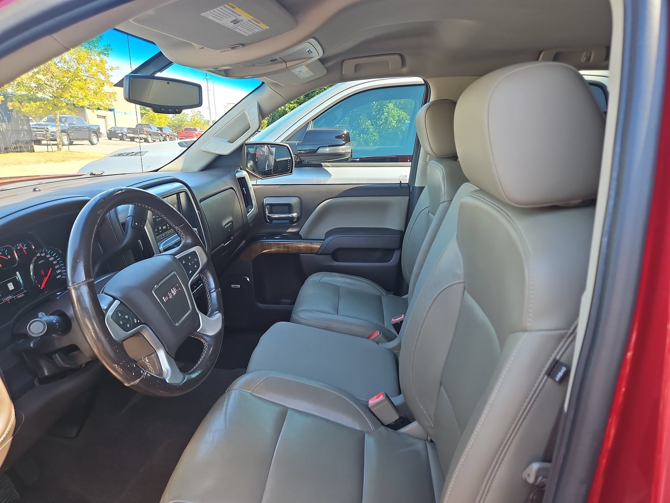 Used 2018 Red Quartz Tintcoat GMC SLT image 21