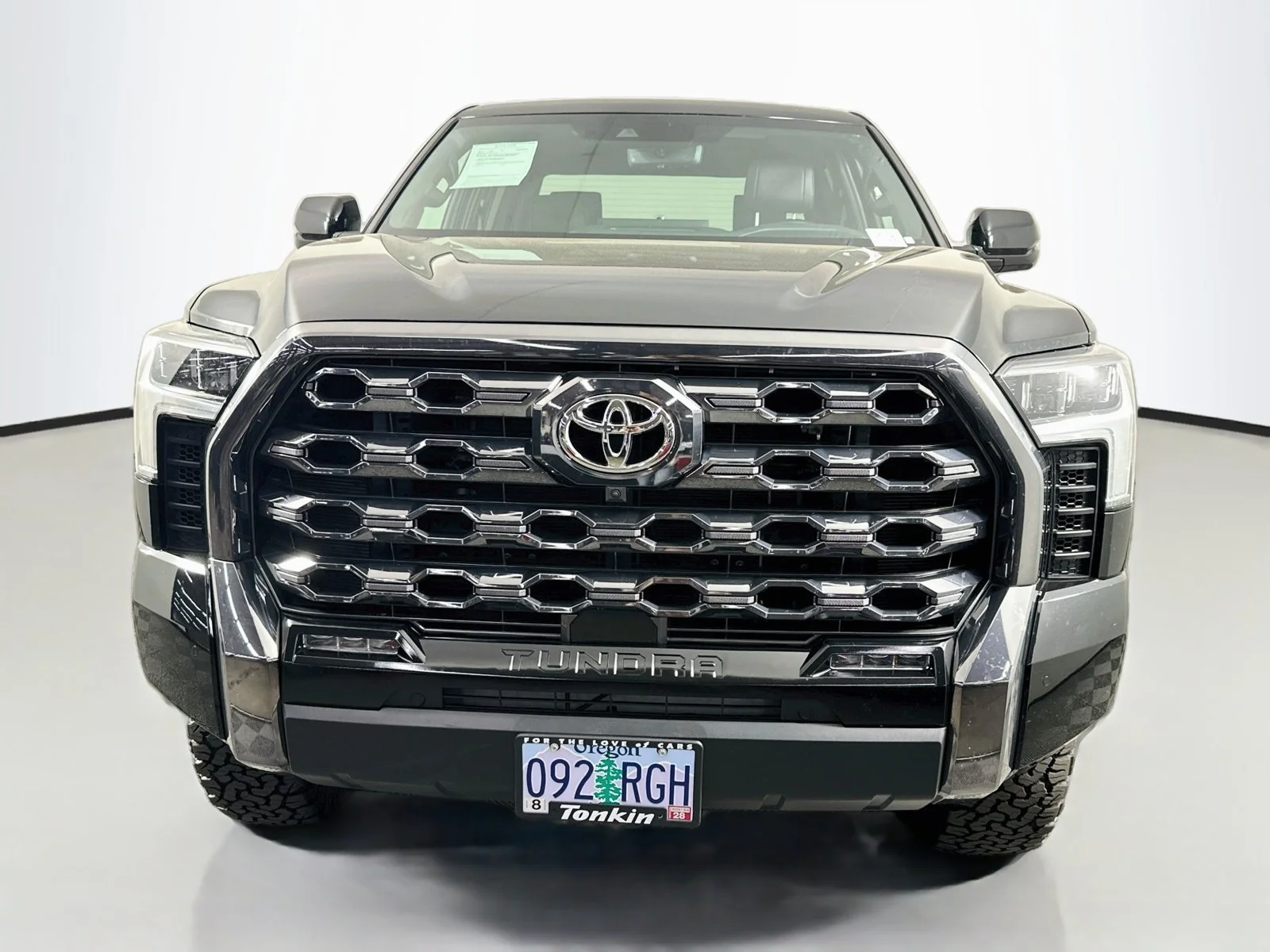 Used 2024 Midnight Black Metallic Toyota Platinum image 2