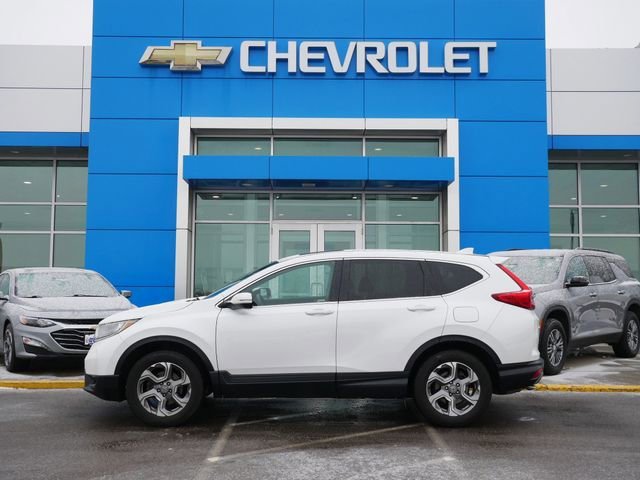 Used 2019 Honda CR-V EX-L with VIN JHLRW2H89KX023222 for sale in Roseville, Minnesota
