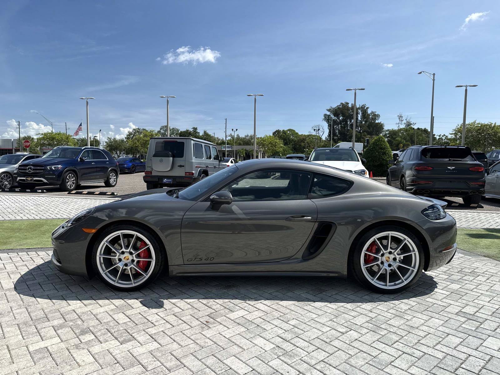 Used 2025 Agate Grey Metallic Porsche GTS image 3