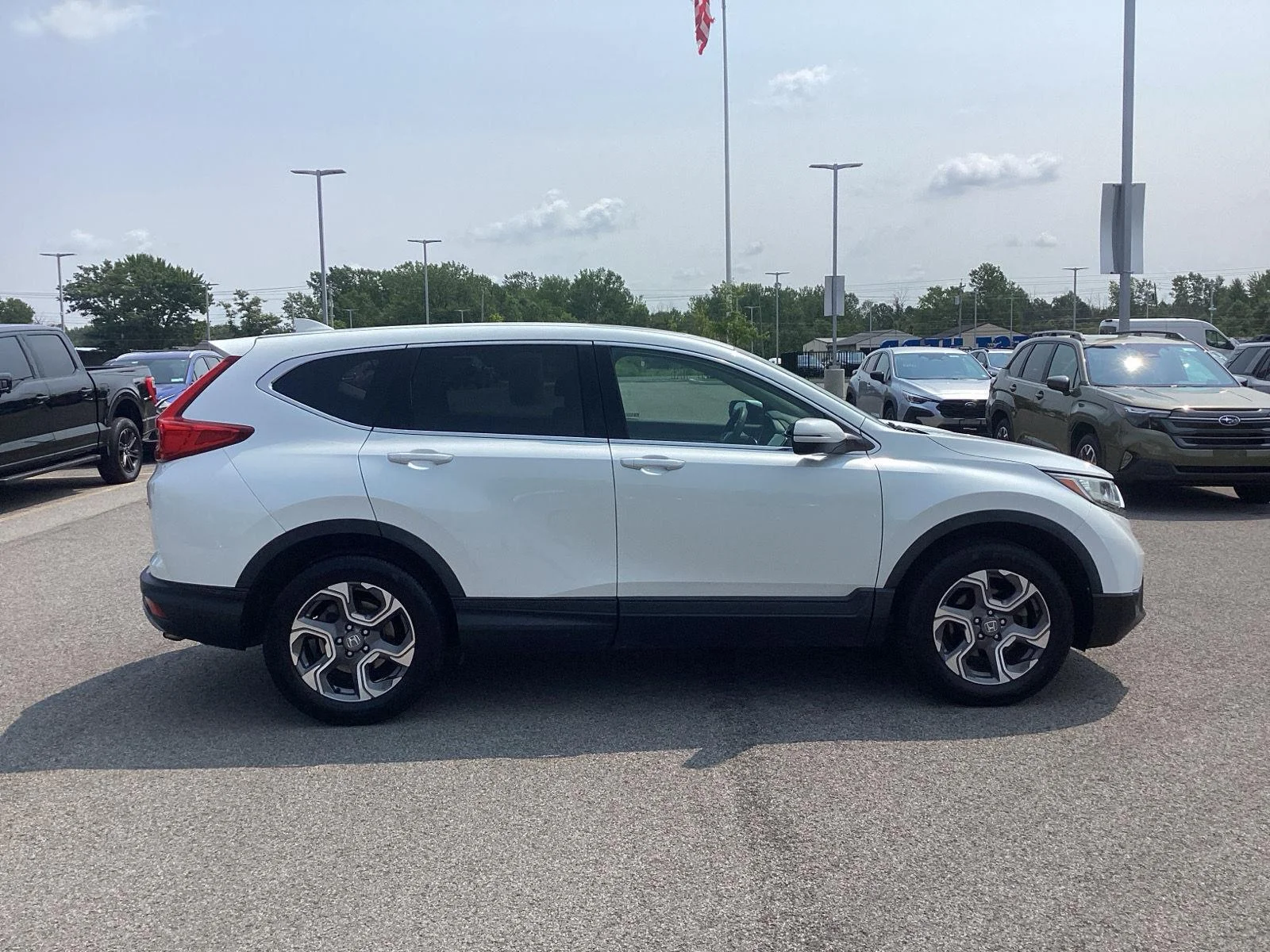 Used 2019 Platinum White Pearl Honda EX image 9
