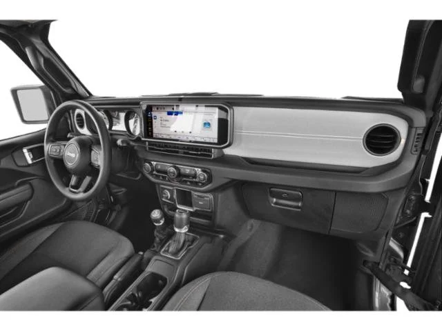 New 2026 Bright White Clear-Coat Exterior Paint Jeep Sahara image 17