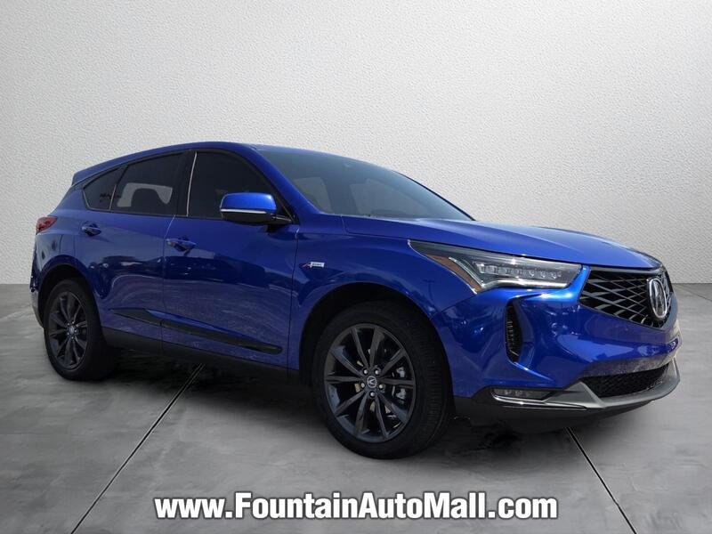 Used 2025 Apex Blue Pearl Acura SH-AWD W/A-SPEC PACKAGE image 6