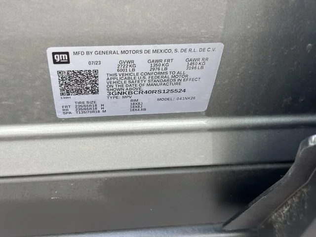 Used 2024 Sterling Gray Metallic Chevrolet 2LT image 23