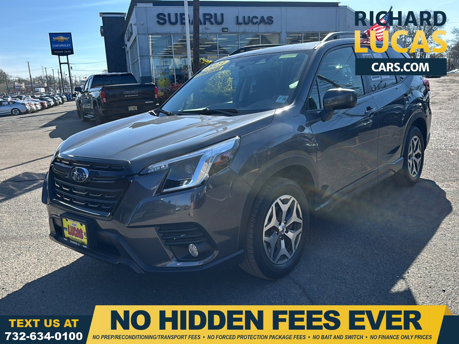 Magnetite Gray Metallic 2023 Subaru Forester Premium Crossover AWD SUV / Crossover All-Wheel Drive