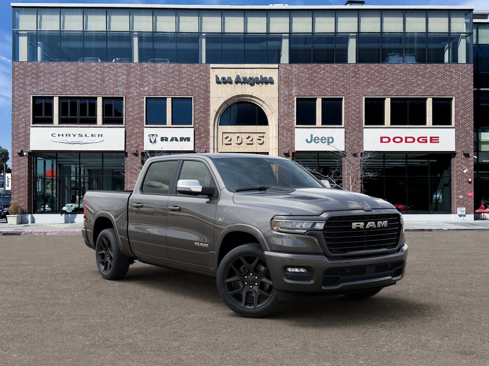 New 2026 Granite Crystal Metallic Clear-Coat Exterior Paint RAM Laramie image 31