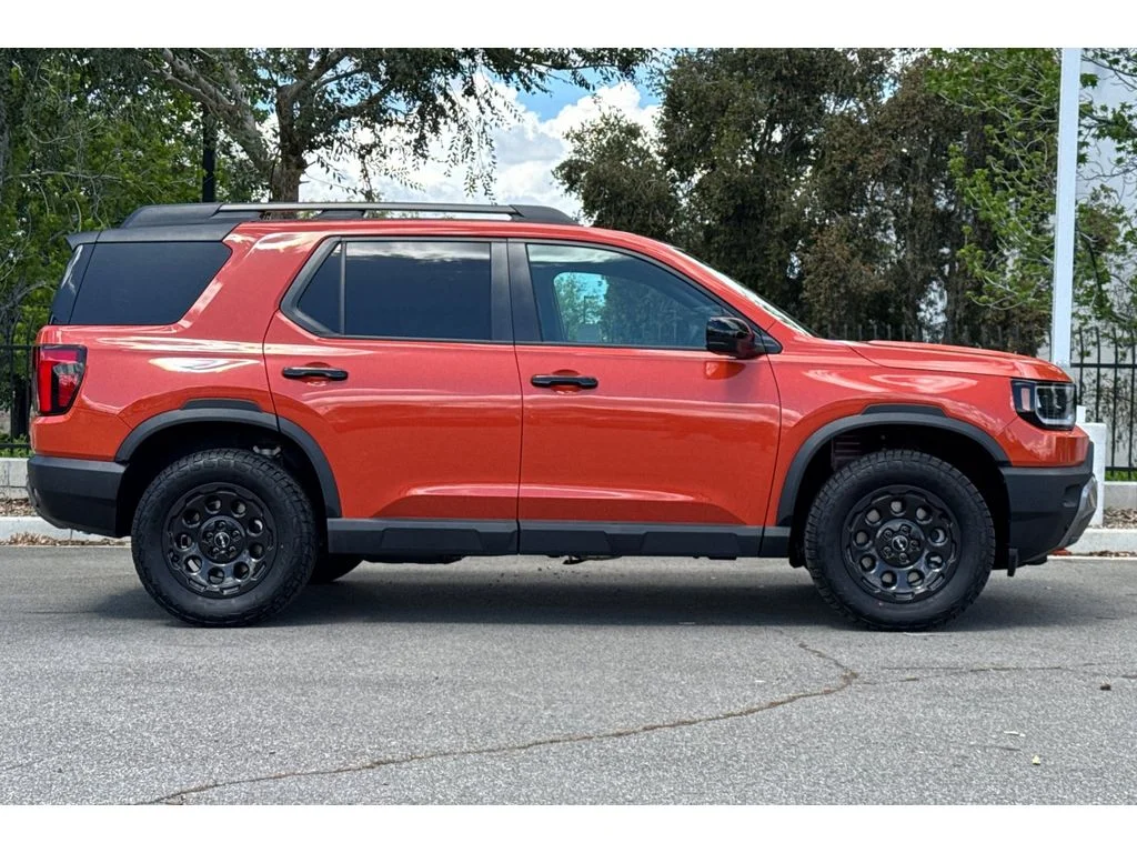New 2026 Sunset Orange Honda TrailSport Blackout image 3
