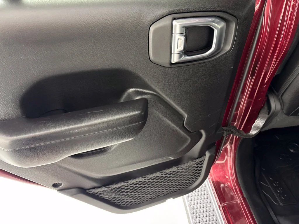 Used 2021 Red Jeep Unlimited Sport image 21