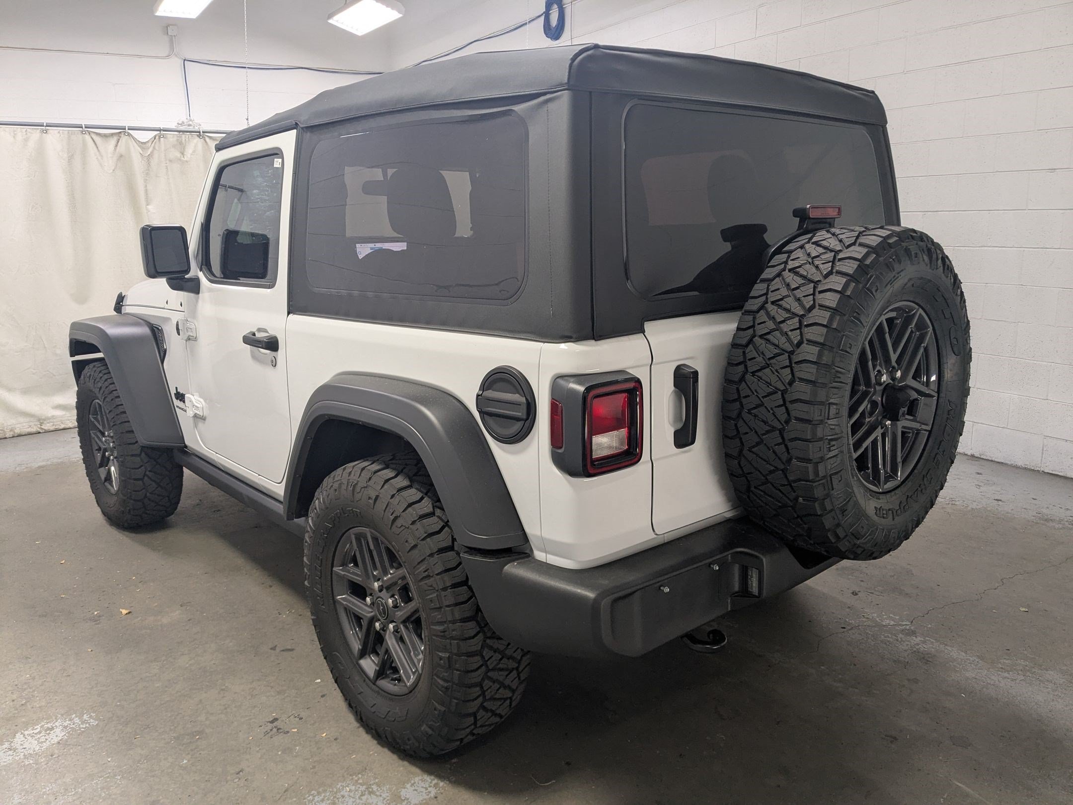 Used 2026 Bright White Clearcoat Jeep Sport image 7
