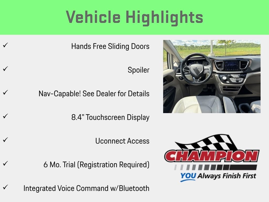 Used 2017 White Chrysler Touring L Plus image 18