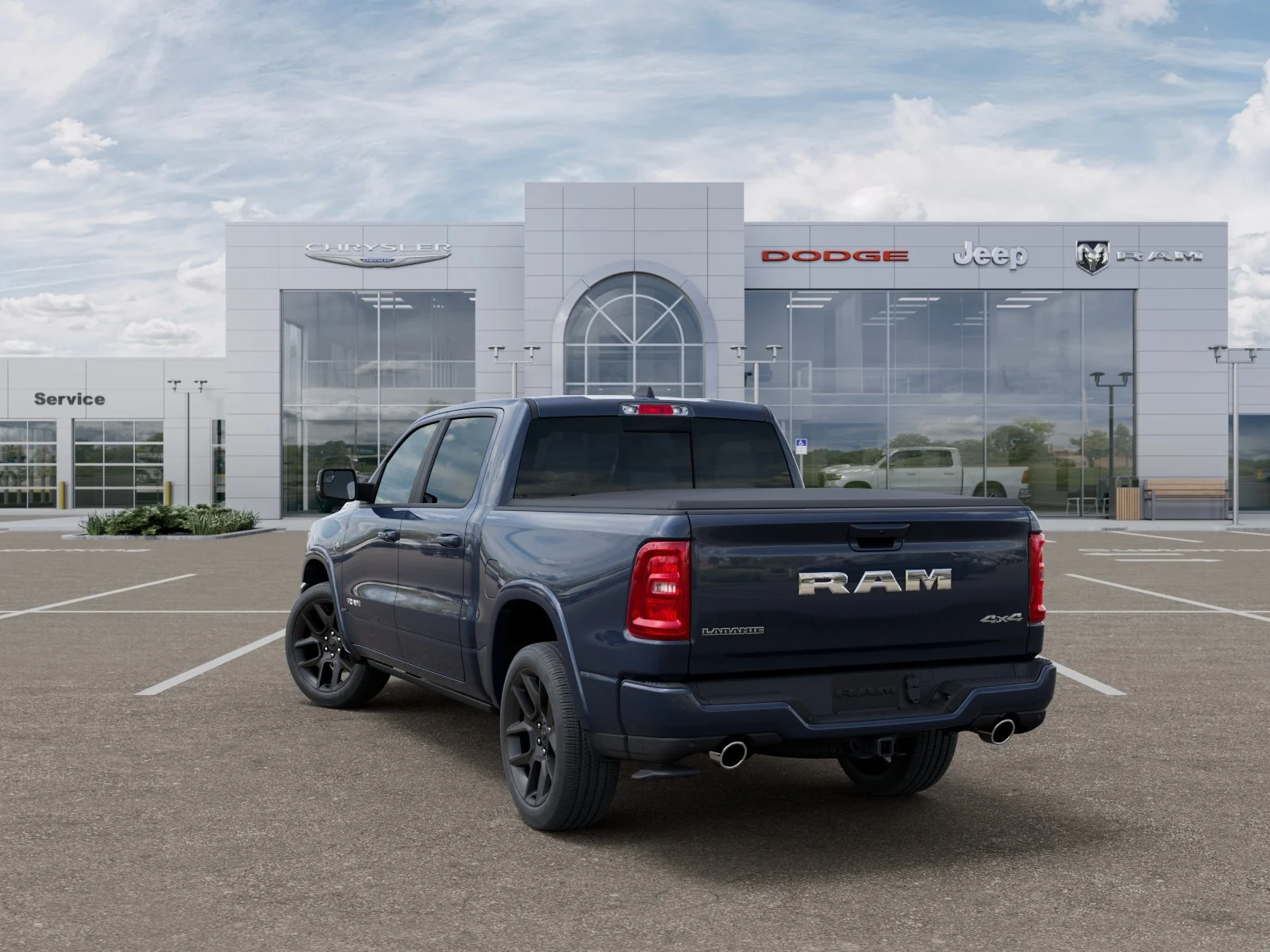 New 2026 Forged Blue Metallic Exterior Paint RAM LARAMIE image 56