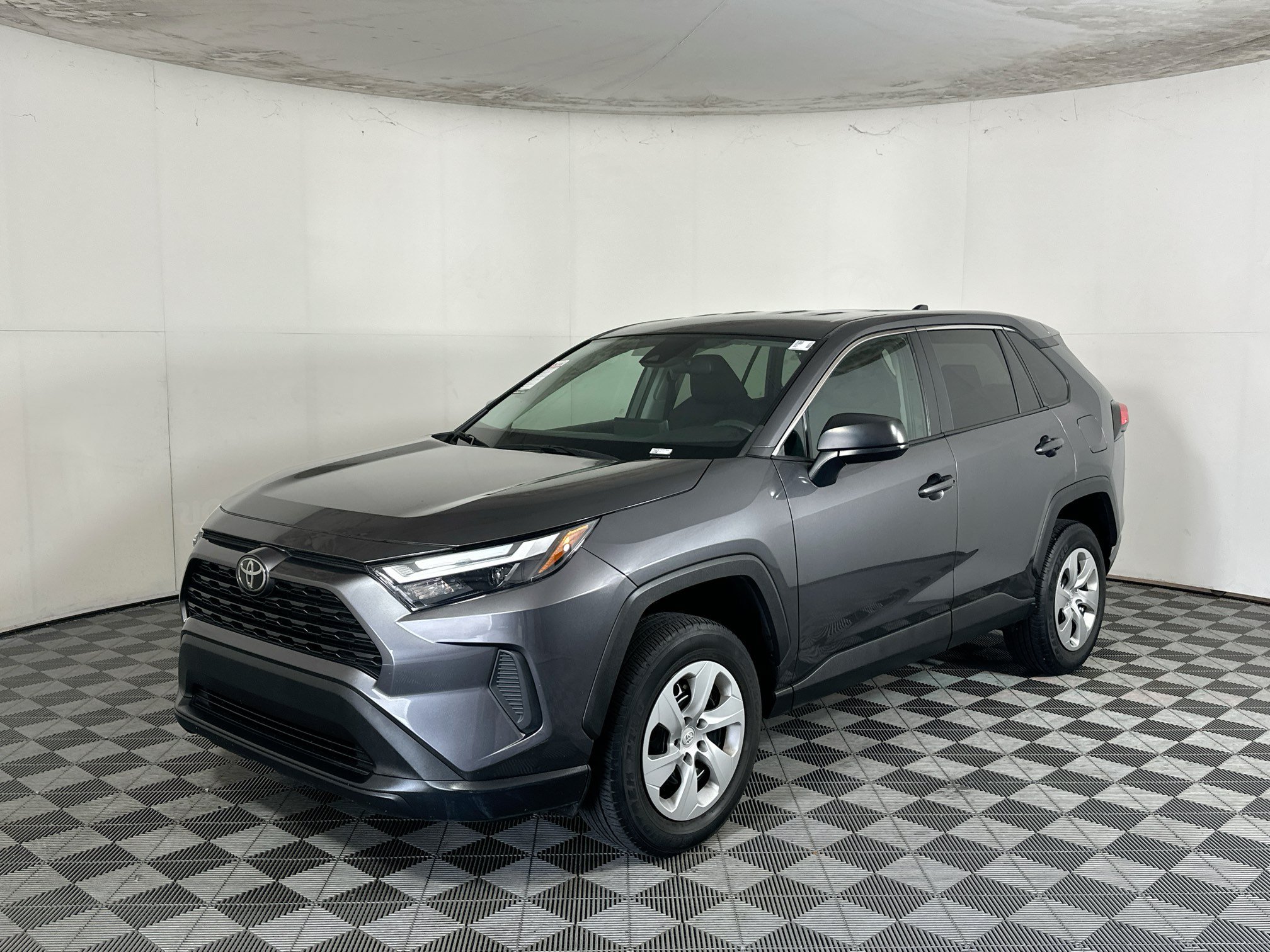 Used 2024 Magnetic Gray Metallic Toyota LE image 7