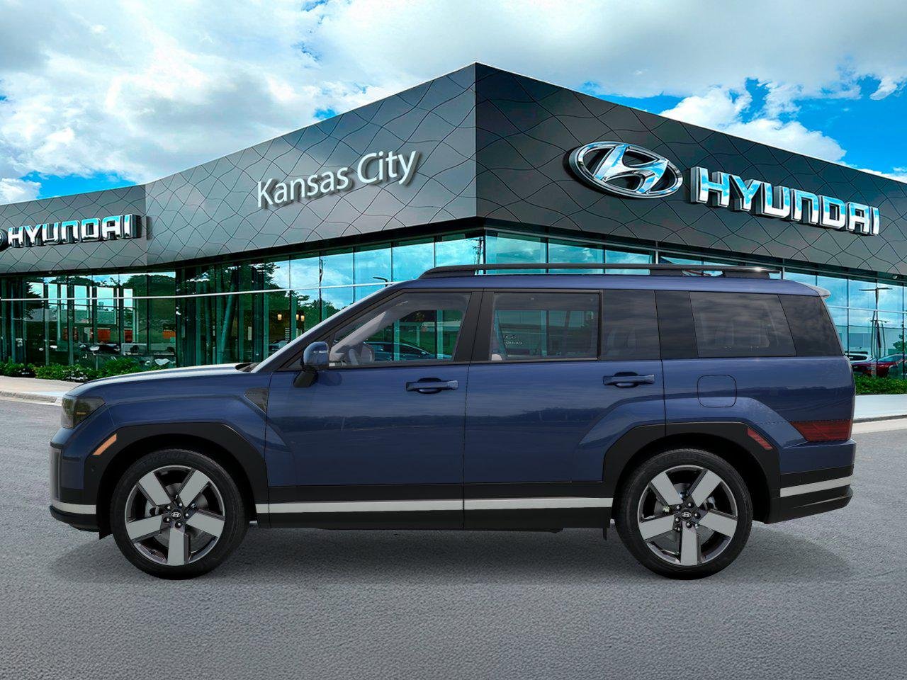 New 2027 Atlantis Blue Hyundai Limited FWD image 3