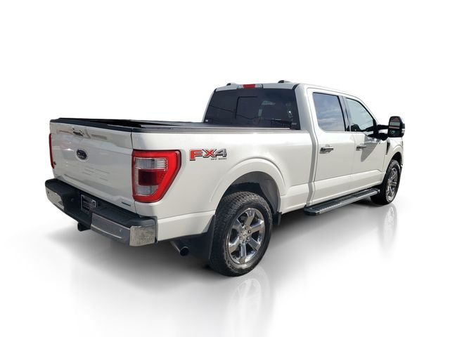 Used 2021 White Ford Lariat image 4