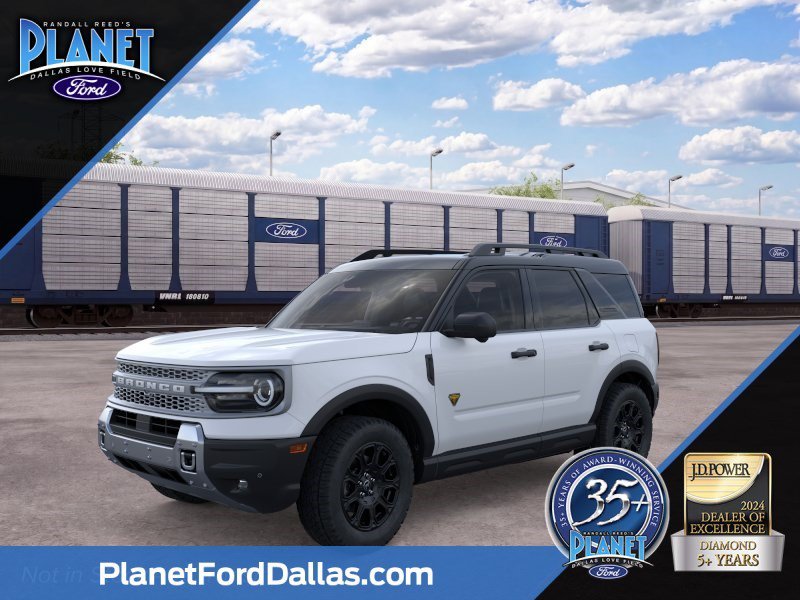 New 2026 Space White Metallic Ford Badlands image 1