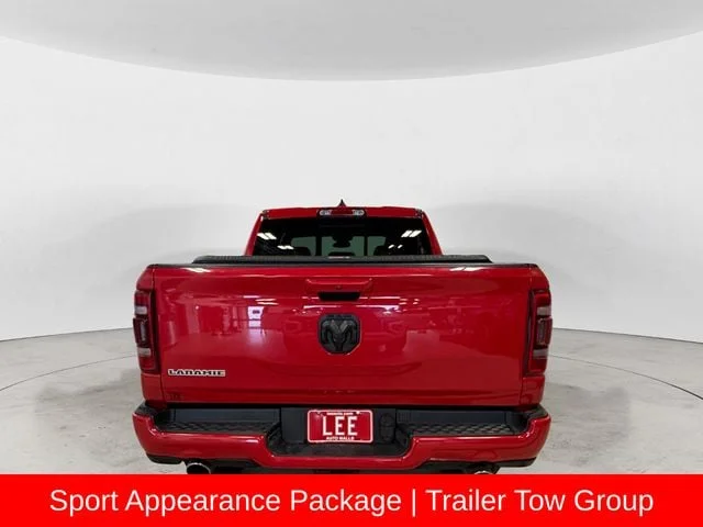 Used 2019 Flame Red Clearcoat Ram Laramie image 5