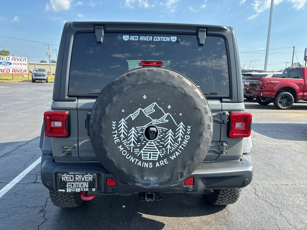 Used 2021 Sting Gray Clearcoat Jeep Unlimited Rubicon image 6