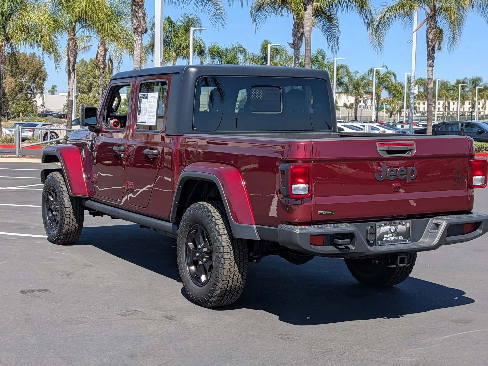 Used 2021 Snazzberry Pearlcoat Jeep Willys Sport image 6
