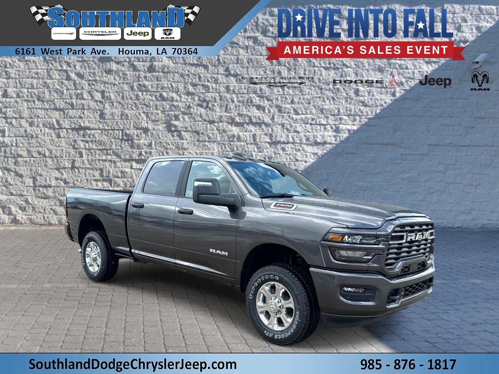 New 2026 Granite Crystal Metallic Clear-Coat Exterior Paint RAM Big Horn image 1