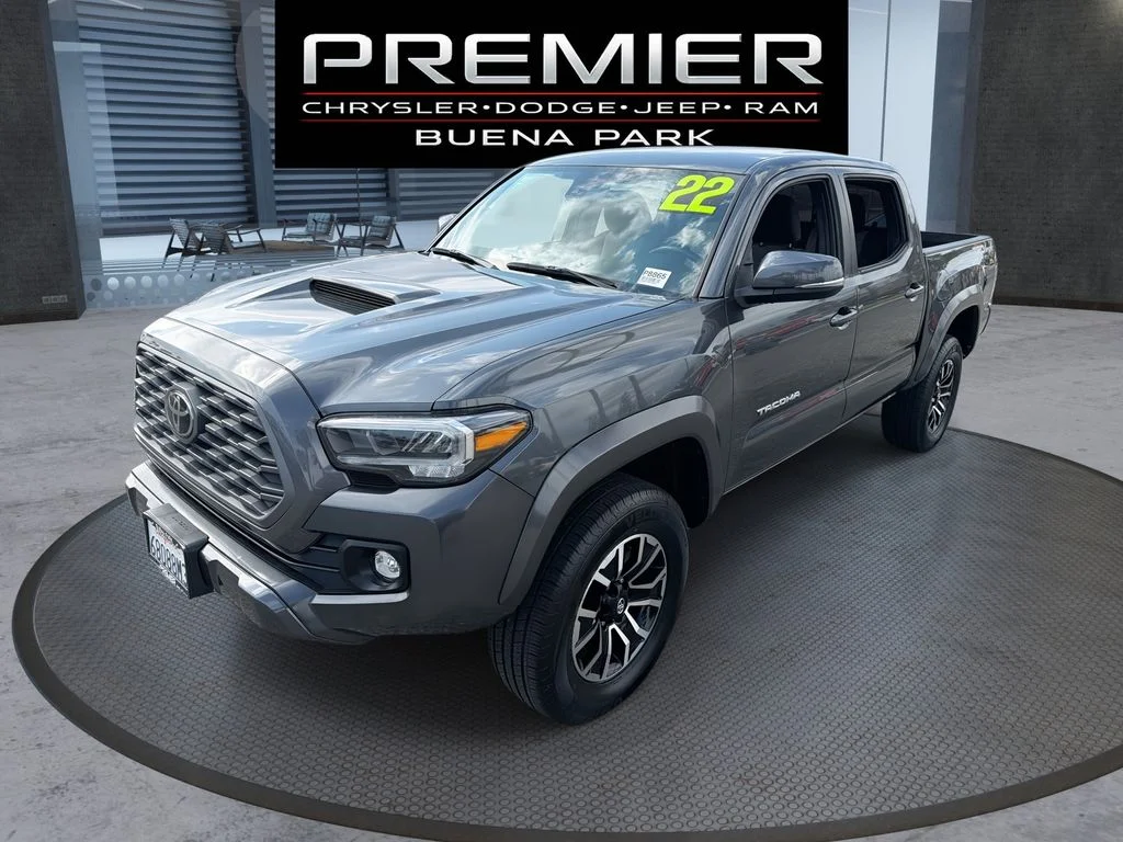 Used 2022 Gray Toyota TRD Sport image 1