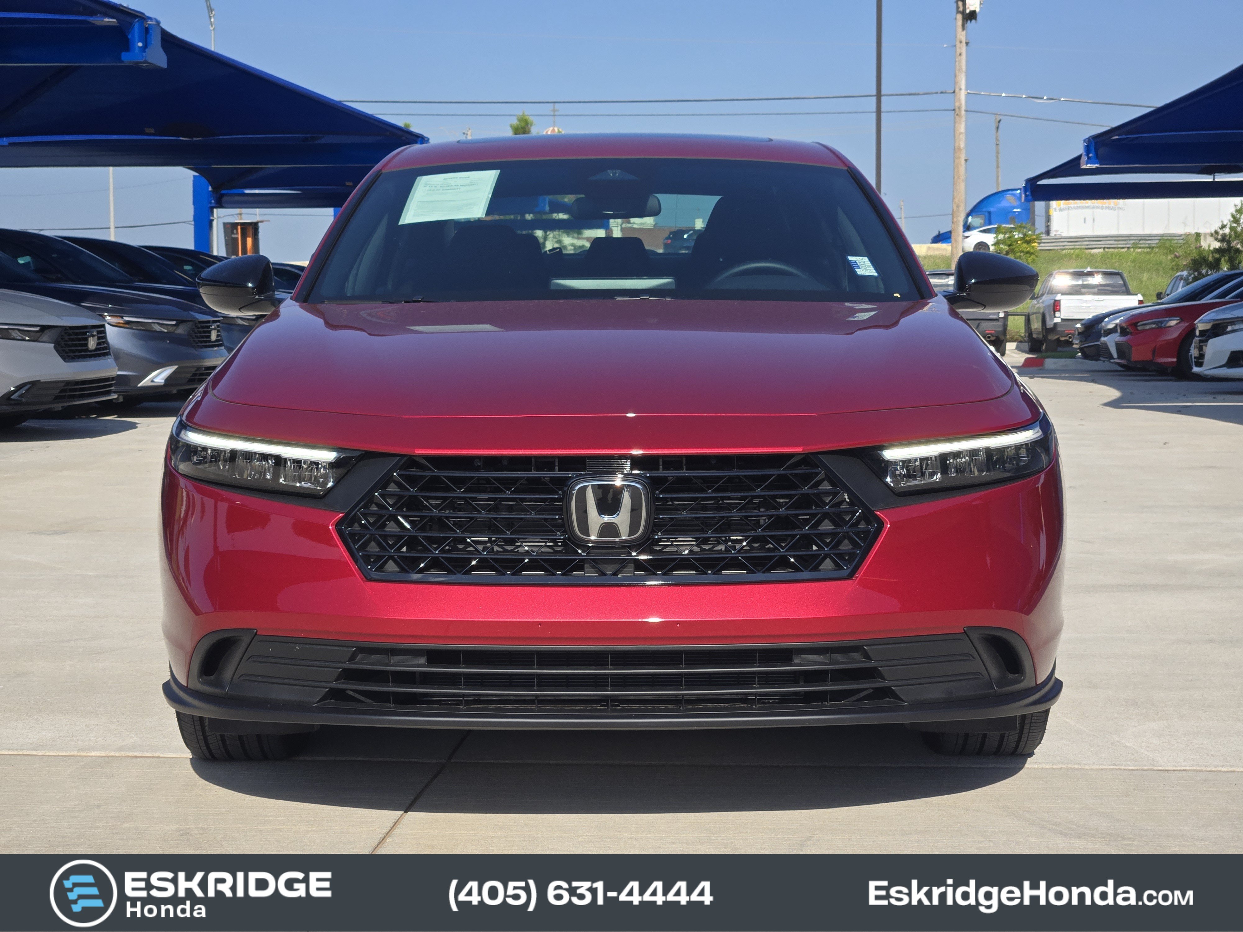Certified Used 2026 Radiant Red Metallic Honda Sport Hybrid image 34