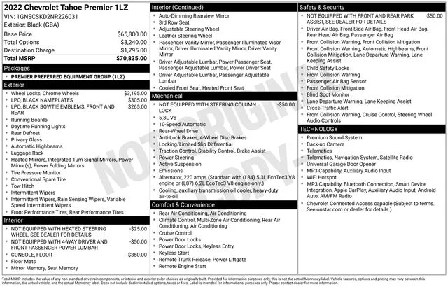 Certified Used 2022 Black Chevrolet Premier image 60