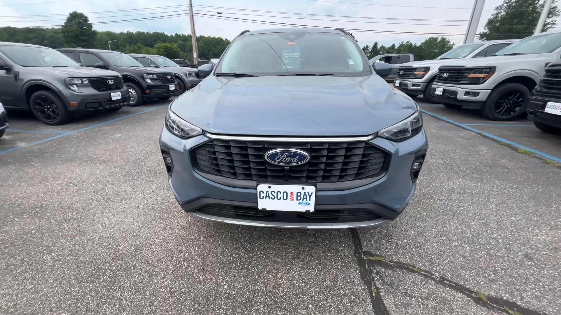 Certified Used 2025 Blue Ford Platinum image 14