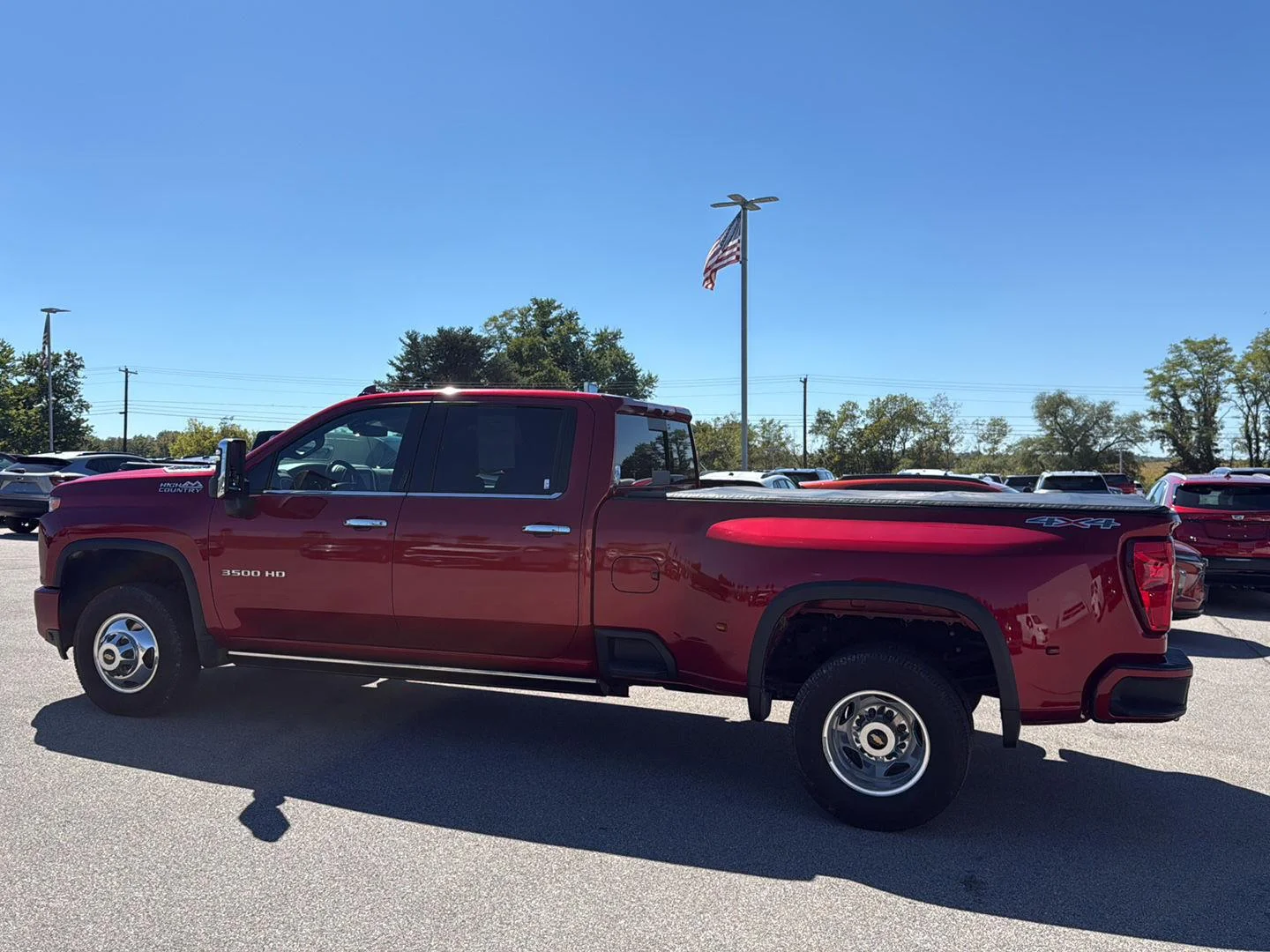 Used 2022 Cherry Red Tintcoat Chevrolet High Country image 6