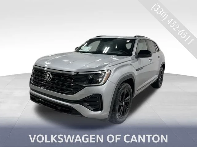 New 2026 Volkswagen Atlas Cross Sport 2.0T SEL R-Line Black 4D