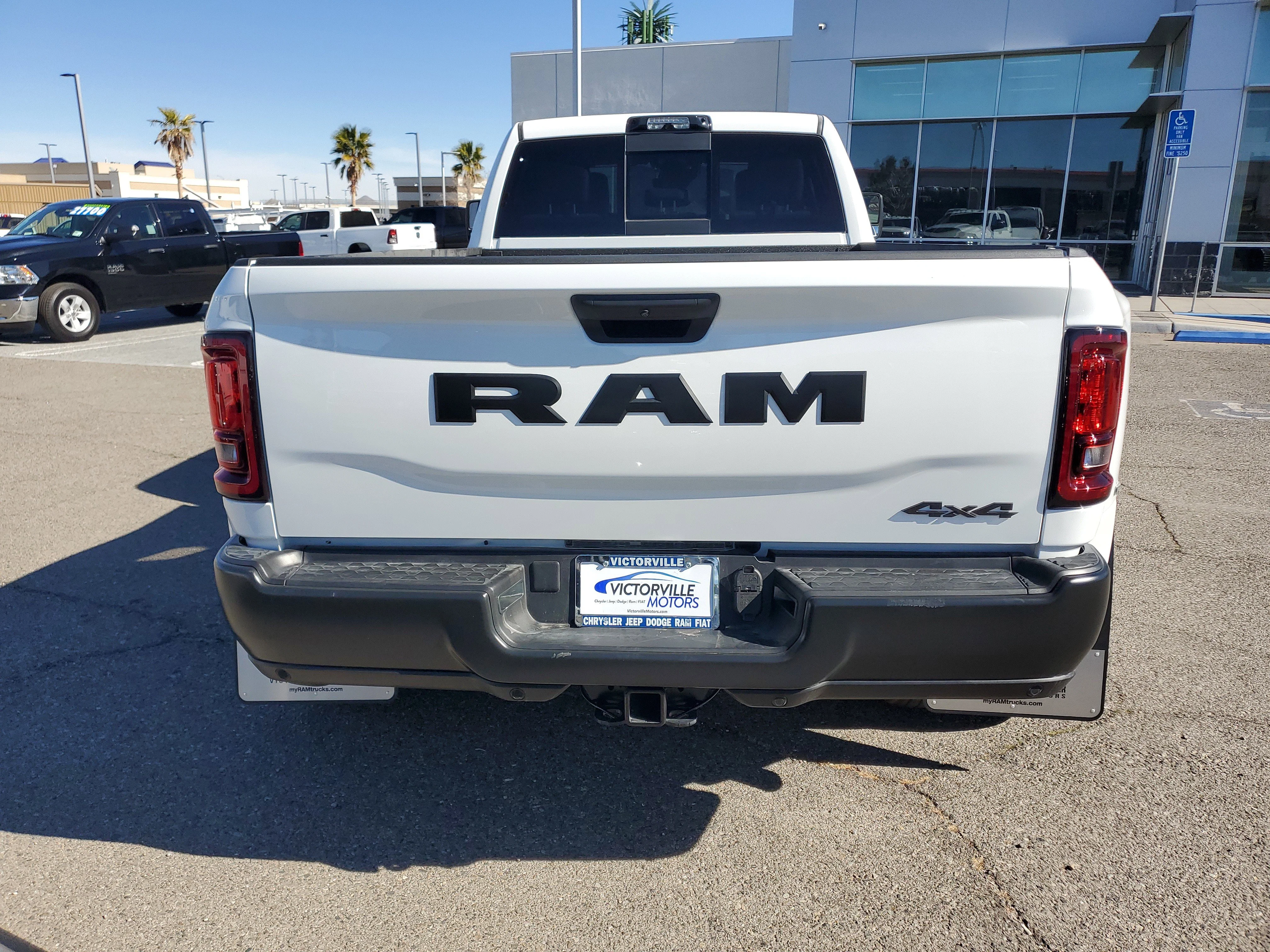 New 2026 Bright White Clear-Coat Exterior Paint RAM Tradesman image 4