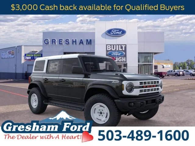 New 2026 Shadow Black Ford Heritage Edition image 7