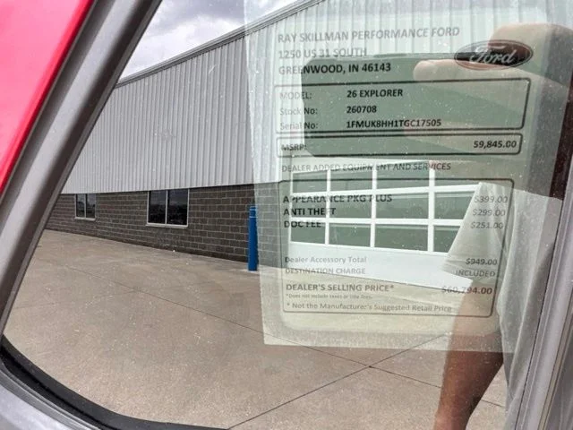 New 2026 Rapid Red Metallic Tinted Clearcoat Ford Platinum™ image 2