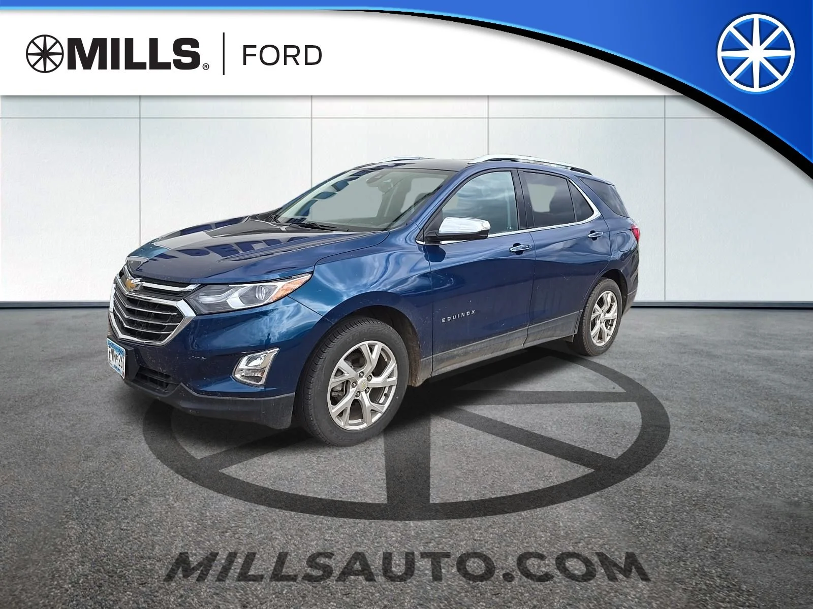 Used 2021 Pacific Blue Metallic Chevrolet Premier image 1