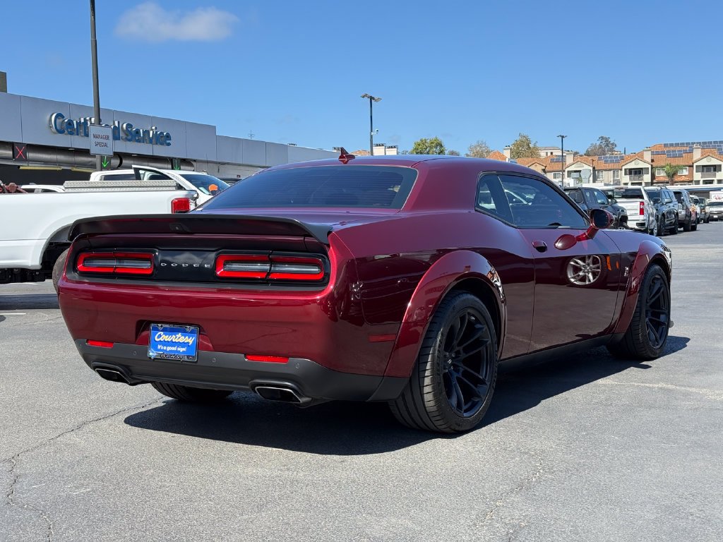 Used 2021 Red Dodge R/T Scat Pack Widebody image 7