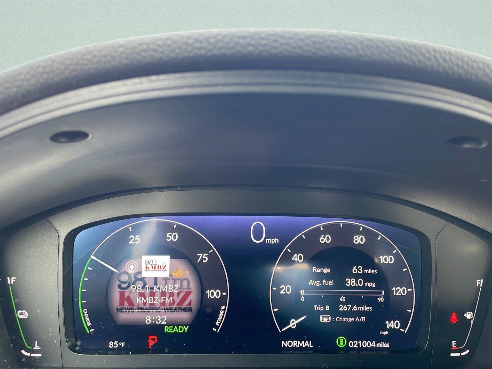 Certified Used 2025 Boost Blue Pearl Honda Sport Touring Hybrid image 17