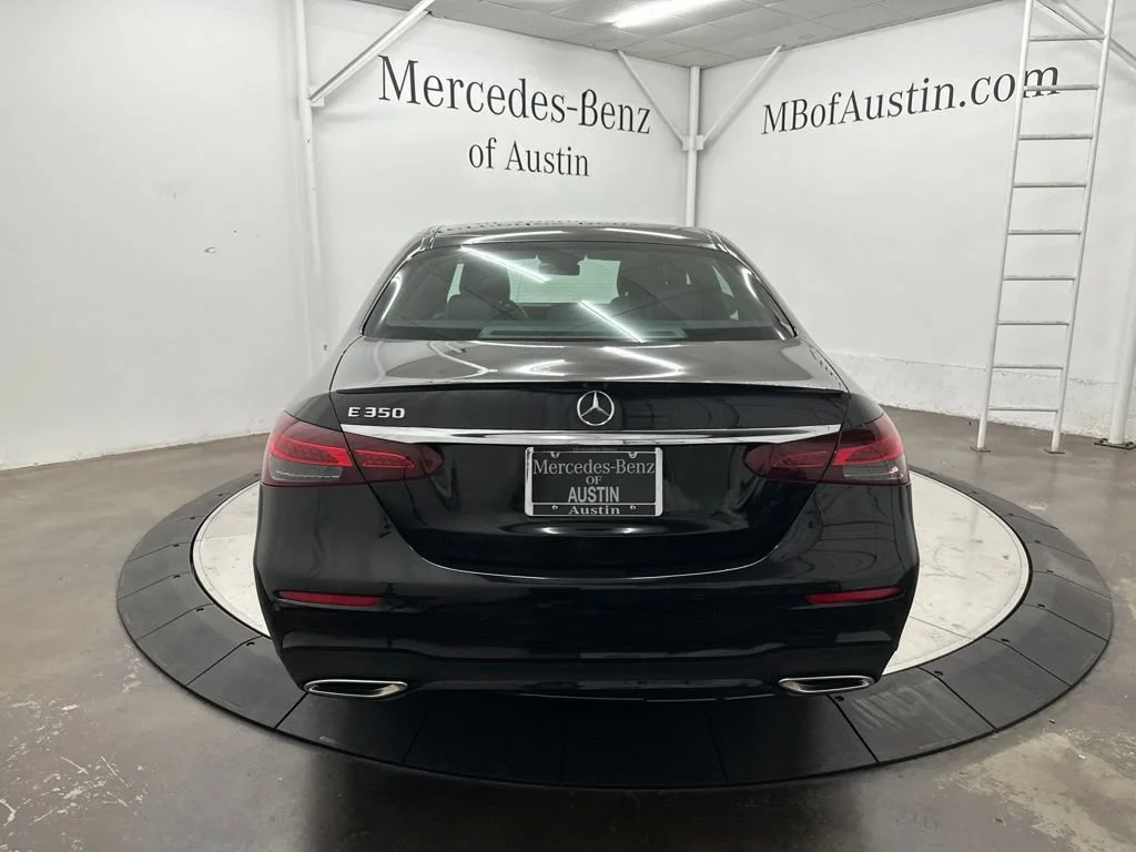 Certified Used 2022 Black Mercedes-Benz E 350 image 7