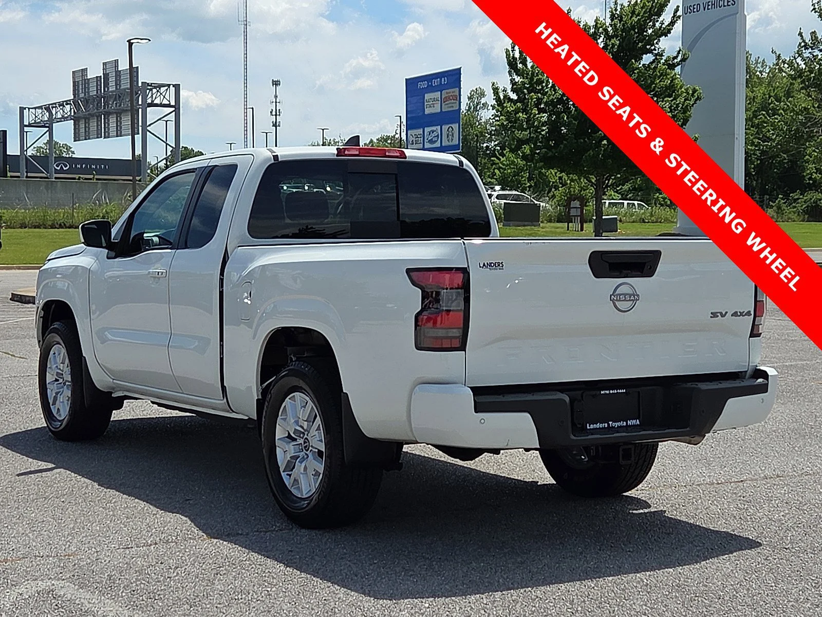 Used 2024 Glacier White Nissan SV image 4