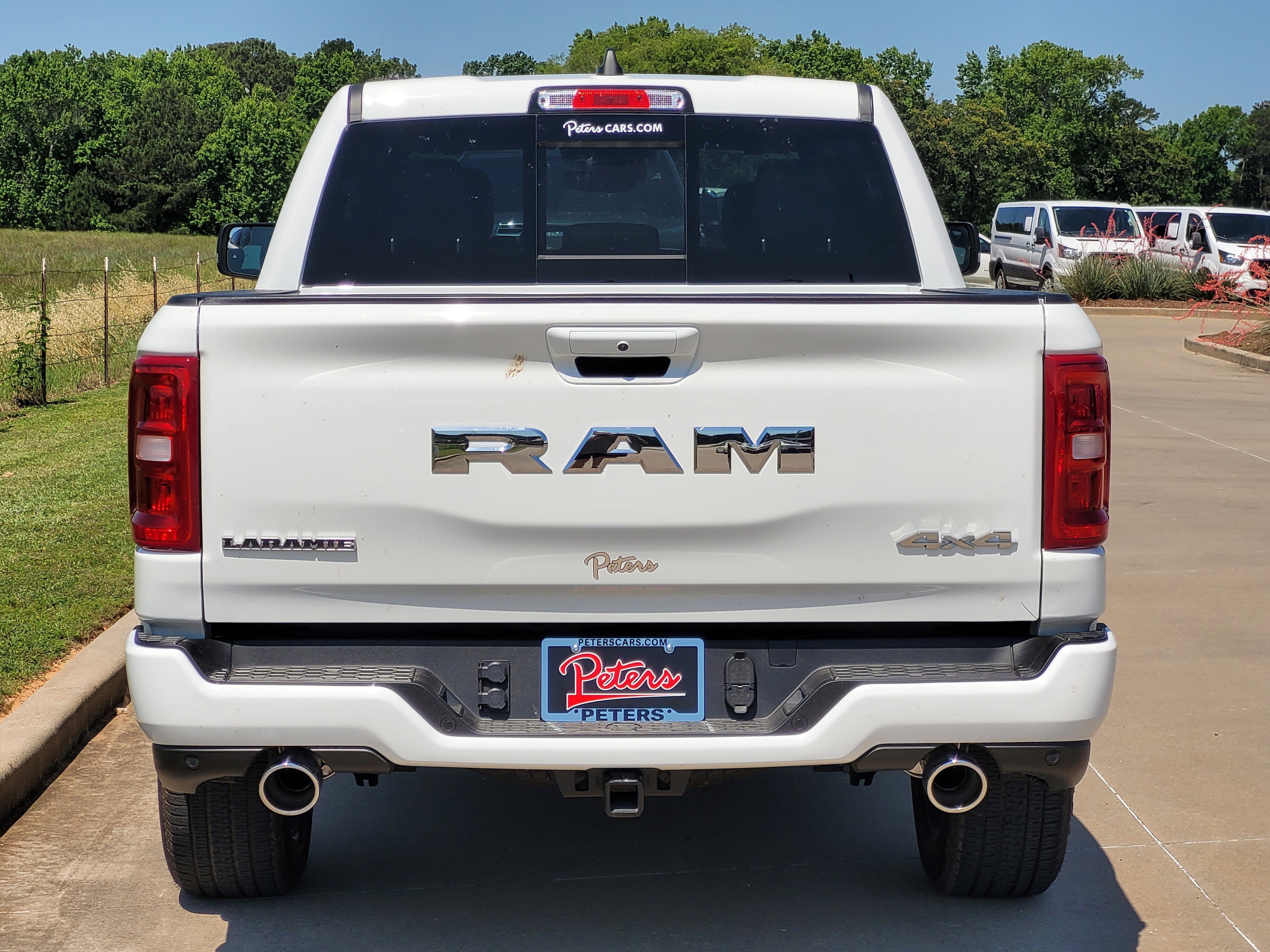 New 2026 Bright White Clearcoat Ram Laramie image 4