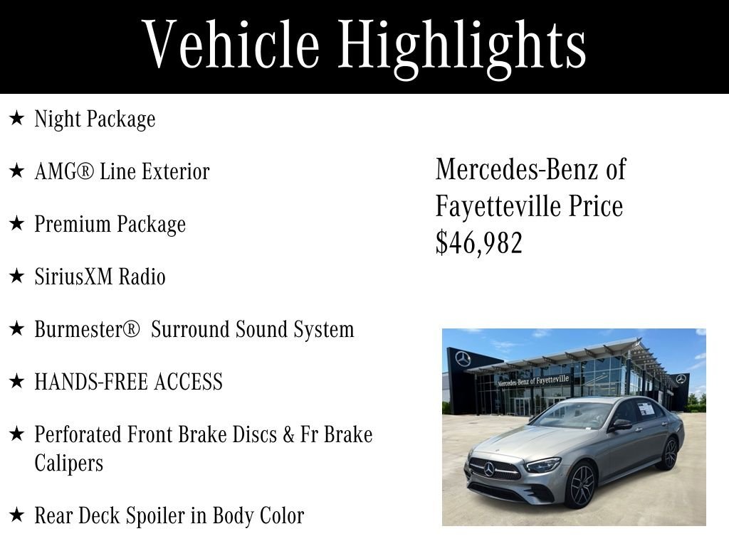 Certified Used 2023 Silver Mercedes-Benz E 350 image 6