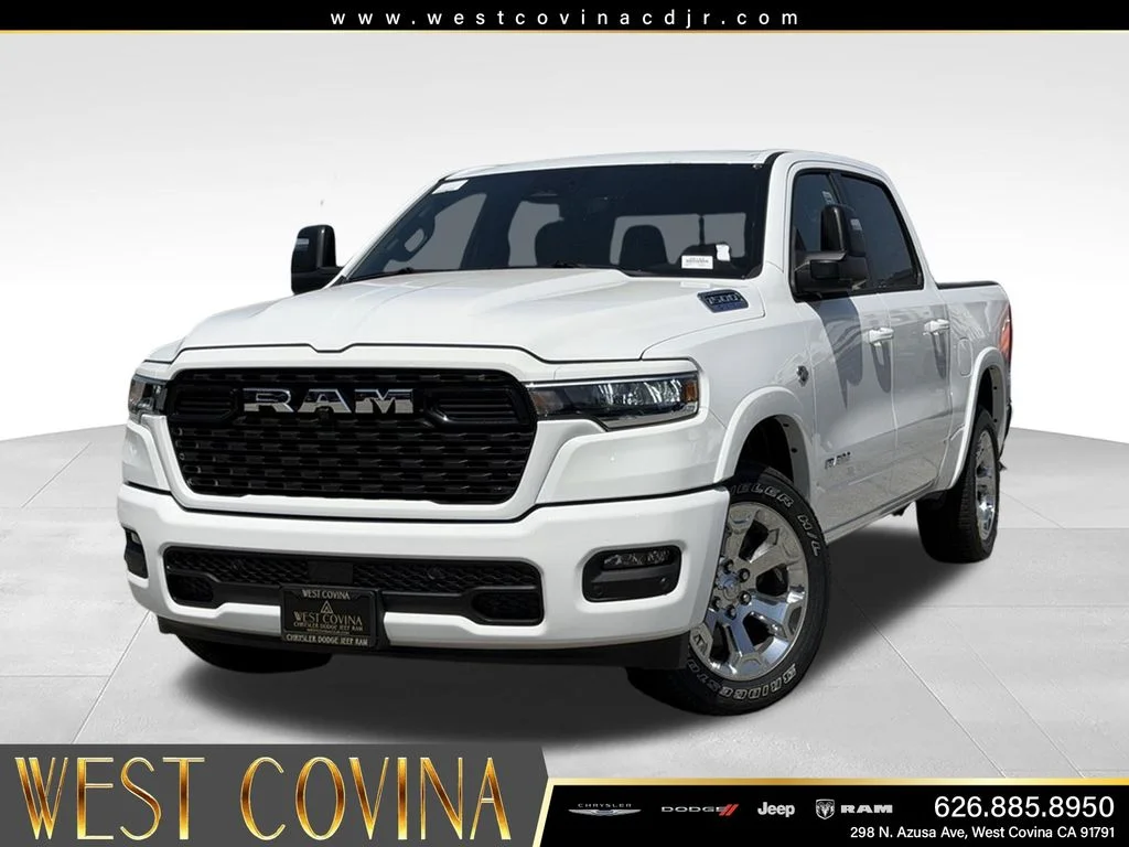 New 2026 Bright White Clear-Coat Exterior Paint RAM Big Horn/Lone Star image 2