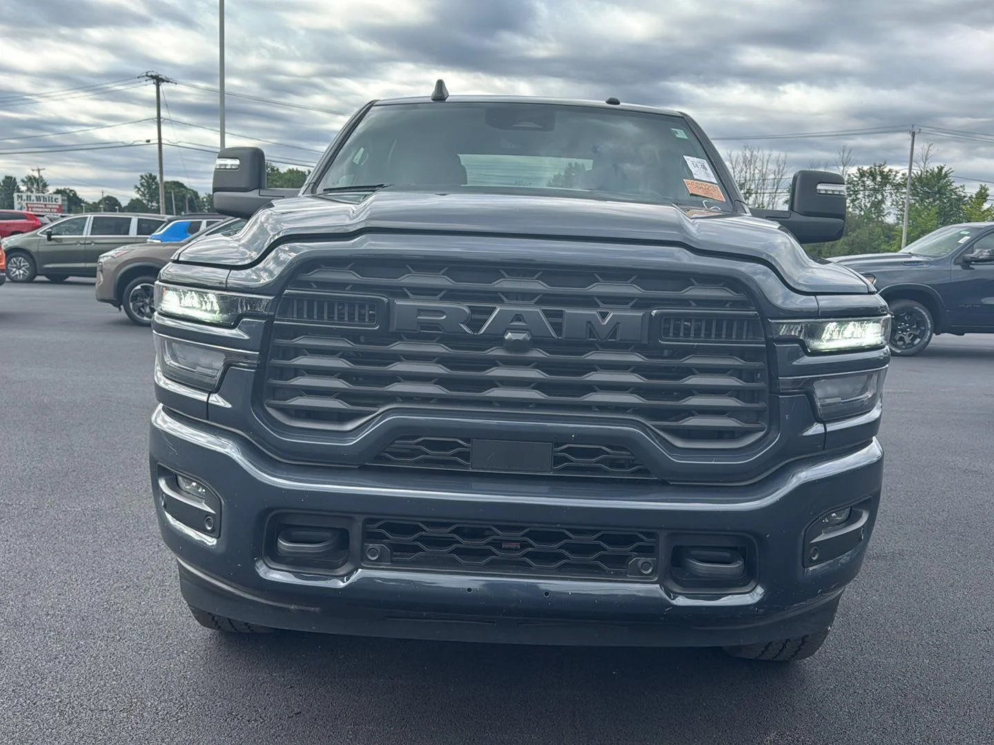 Used 2025 Forged Blue Metallic Ram Big Horn image 5