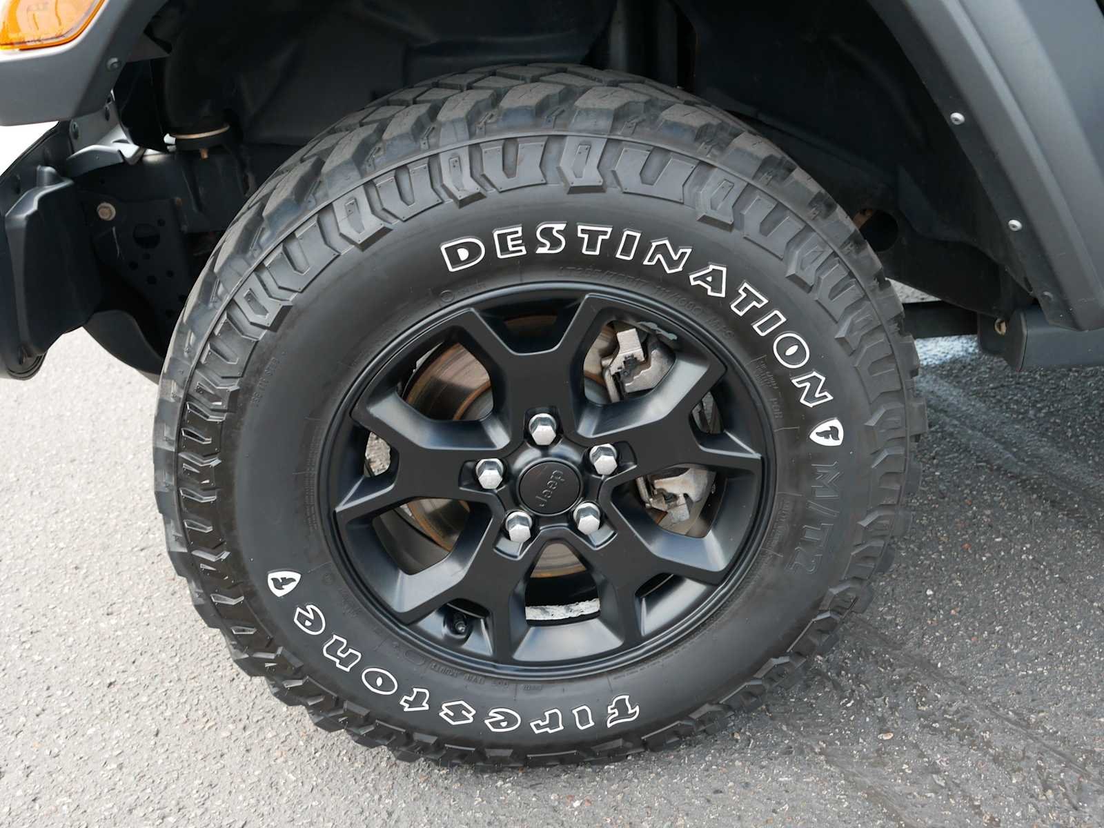 Used 2021 Black Clearcoat Jeep Unlimited Willys image 10