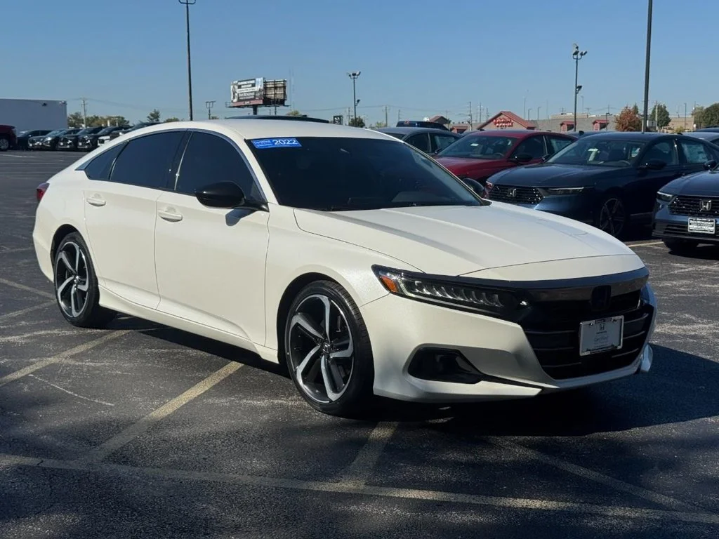 Used 2022 White Honda Sport image 2