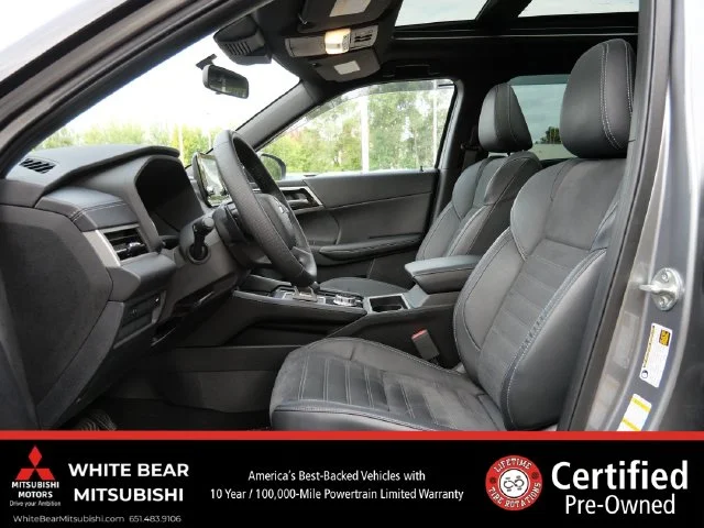Certified Used 2022 Mercury Gray Metallic Mitsubishi Black Edition image 14
